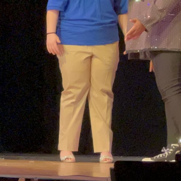 Slim Fit Ankle-Length Pull-On Pants – Size 16W – Versatile Everyday Style - Picture 9 of 10